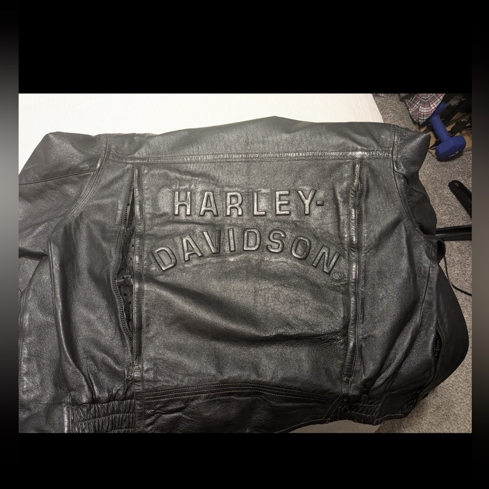Harley-Davidson Black Leather Jacket